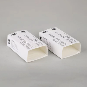 Piège à souris à colle parfumée au <span class=keywords><strong>beurre</strong></span> <span class=keywords><strong>de</strong></span> <span class=keywords><strong>cacahuète</strong></span>, en carton adhésif avec papier <span class=keywords><strong>de</strong></span> protection – Vente directe usine - Product Image 4