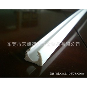 Tianqi <b>Pvc</b> Glass Clamp Extrusion Profile <b>Strip</b> Tq510 For Glass Edge <b>Strip</b> - Product Image 2