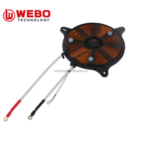 Brûleurs cuisinière à Induction capteur haute puissance contrôle tactile bobine de cuivre rond infrarouge lointain plat céramique élément chauffant électrique