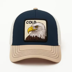 Gorra Trucker de Malla Personalizada de 5 Paneles con Logotipo Bordado, Estilo Moderno para Uso en Exteriores, Gorra Deportiva de Algodón para Verano - Product Image 5