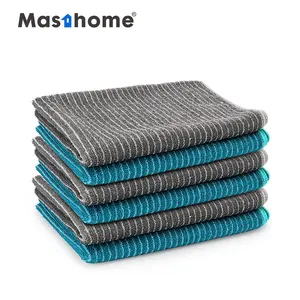 Masthome renkli süper emici silme silecek havlu araba ve ev için temizlik mutfak mikrofiber temizlik bezi bez