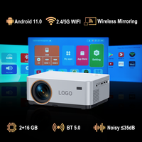 Mejor precio de fábrica OEM/ODM X30W Pro 4K Proyector 500 ANSI lúmenes Android 11 Video Mini portátil 1080P Proyector 4K Home Theater
