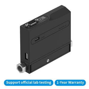 Controlador de Flujo Másico VEFC Original, Dispositivo de Control de Flujo Digital Compacto, Sensor de Flujo Másico Neumático VEFC-L-6-100-D31-Q10-Q10 - Product Image 4