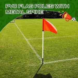 โปรโมชั่นปี 2025 ขายส่งอุปกรณ์ฝึกซ้อมฟุตบอล ธงมุมสนามฟุตบอลแบบกำหนดเองพร้อมเสาธงฟุตบอล PVC ทนทาน - Product Image 3