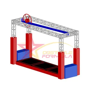 Recreacional Outdoor Trampolim 14ft com Ladder Safety net e Basketball Hoop fábrica venda preço