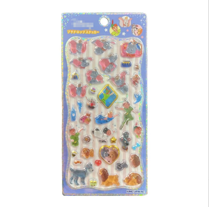 Nouvel autocollant 3D stéréo en relief mignon et amusant, motif ours fraise de dessin animé, autocollant de scellage solide - Product Image 4