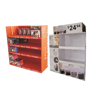 Soporte de exhibición de lápiz labial personalizado de alta calidad estante de exhibición de esmalte de uñas cosméticos Mostrador de cartón soporte de exhibición para tienda minorista - Product Image 1