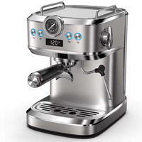 Aifa mesin pembuat kopi, Multi fungsi Semi otomatis 20 Bar Italia Espresso untuk penggunaan rumah, pembuat Espresso dengan susu buih