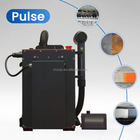 Machine de nettoyage au laser à dos portable 300W, machine de nettoyage au laser à fibre pulsée pour l'élimination de la rouille
