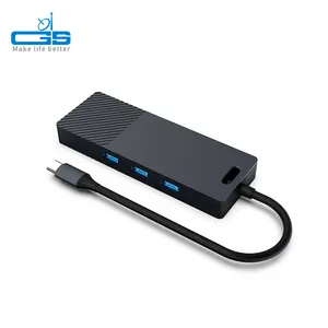 Multiport hub 3.0 usb type c hub 7 ports,usb type-c usb-c hub 7 in 1 with hdtv port suppliers