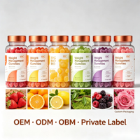Gummies de gestion du poids SYC OEM à base de fibres végétales pour adultes - 60 gummies par flacon