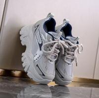 Chaussures de sport décontractées pour femmes, tendance printemps-été, à semelle épaisse, augmentant la taille, en maille respirante, chaussures de marche