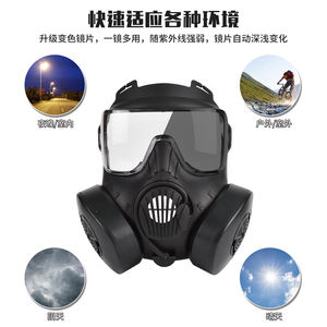 Outdoor Sports Riding Breathable Full Face <strong>Mask</strong> with CE Tactical <strong>Gas</strong> <strong>Mask</strong> for CS - Product Image 4