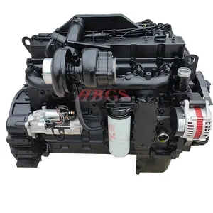 Pekerjaan konstruksi 6 silinder motor 195hp 6C8.3 Mesin Diesel Engine