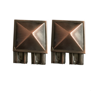Pièces Huayi - Support d'angle colonne romaine en cuivre rouge HY58 - Quincaillerie de placard - Product Image 4