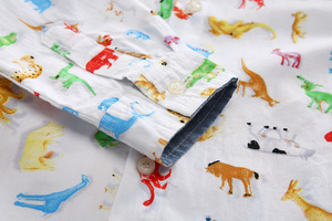 Vêtements de boutique pour enfants en gros, chemises à manches longues pour enfants, imprimées avec des animaux 3D, en polyester/coton, séchage rapide, respirantes, douces - Product Image 3