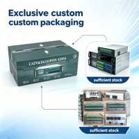 Catvscope EYDFA Amplificador Óptico de Alta Potencia Integrado WDM de 32 Vías XGPON y CATV EDFA 19-23dBm