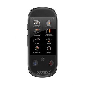 Mini 75 idiomas portátil <span class=keywords><strong>de</strong></span> bolsillo inteligente Electrónica Instantánea chino japonés Offline <span class=keywords><strong>traductor</strong></span> <span class=keywords><strong>de</strong></span> <span class=keywords><strong>voz</strong></span> dispositivo - Product Image 1