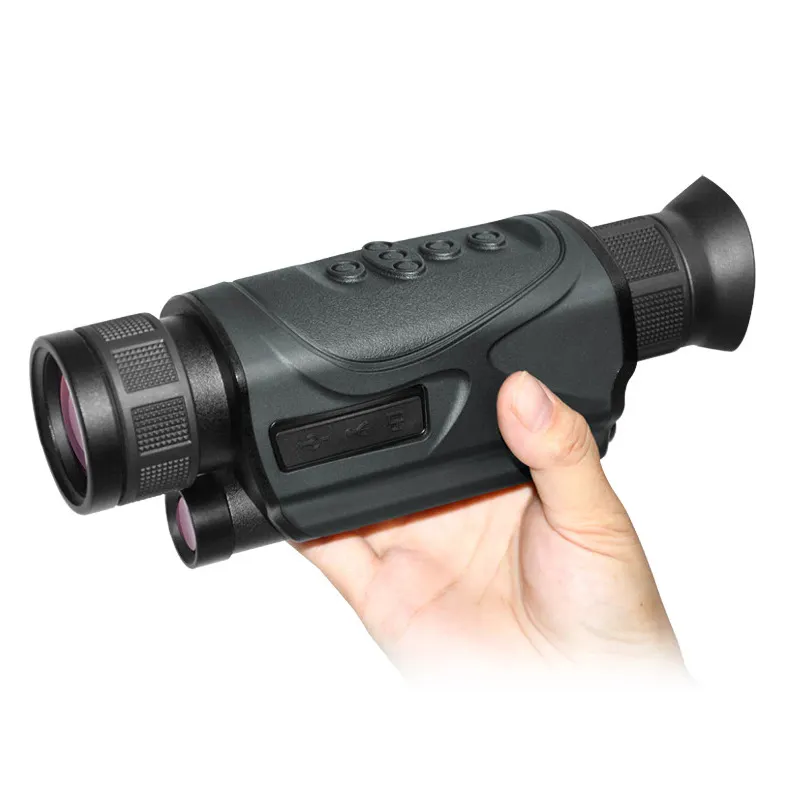 5X43 डिजिटल रात दृष्टि monuclar 5MP डिजिटल वीडियो कैमरा के साथ 1.5 ''TFT प्रदर्शन और 8gb मेमोरी