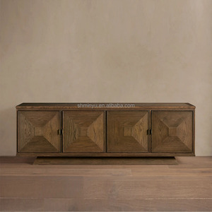 <span class=keywords><strong>Meuble</strong></span> de rangement/credenza MYHOME en bois massif, style français minimaliste, fait <span class=keywords><strong>main</strong></span>, durable, pour salle <span class=keywords><strong>à</strong></span> manger et salon - Product Image 6