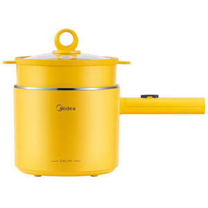 Cuisinière électrique Midea 1,7 L en acier inoxydable, double fonction vapeur et bouilloire, pour étudiants en dortoir - Product Image 3