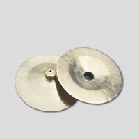 QUTENG platillos ensemble de batterie ventilateurs cymbales en laiton diril leo cymbales cymbales à tambour