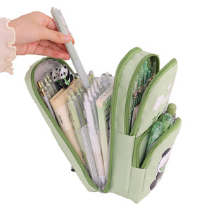 <span class=keywords><strong>Yiwu</strong></span> Wenjie số lượng lớn các mặt hàng bán buôn rất nhiều Nylon Oxford bút chì túi trường Kid cô gái cậu bé tùy chỉnh bút chì trường hợp kapibala bút chì trường hợp - Product Image 4