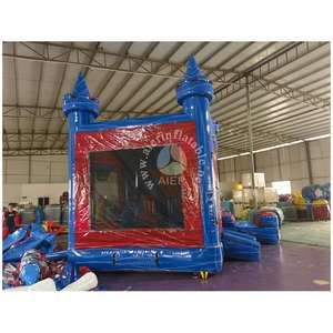 Nuevo Combo de <span class=keywords><strong>Casa</strong></span> de Brinco Inflable Acuática Húmeda y Seca <span class=keywords><strong>con</strong></span> Tobogán, <span class=keywords><strong>Piscina</strong></span> y Pancartas Personalizadas Extraíbles - Product Image 4