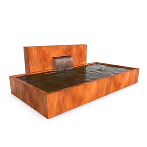 Accessoire de jardin en <span class=keywords><strong>acier</strong></span> cordage, cascade, <span class=keywords><strong>fontaine</strong></span> en <span class=keywords><strong>acier</strong></span>, objet de décoration, pour l'intérieur et l'extérieur - Product Image 5