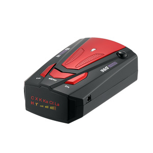 Détecteur de radar de voiture V7 avec alerte vocale et affichage LED 16 bandes, détection à 360 degrés, compatible anglais et russe - Product Image 3