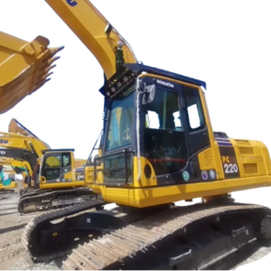 รถขุดตีนตะขาบโคมัตสึ รุ่นปี 2020 น้ำหนักใช้งาน 22 ตัน ความจุบุ้งกี๋ 1 ลูกบาศก์เมตร กำลังเครื่องยนต์ 110 กิโลวัตต์ ชิ้นส่วนเครื่องยนต์หลักมือสอง - Product Image 1