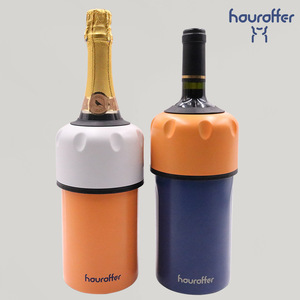 Wine Cooler Bottle Insulator Orange Stainless Steel Party Use - Product Image 2