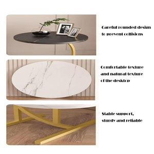 Luxury sofa side table, <b>modern</b> minimalist design, creative home storage <b>shelf</b>, bedroom bedside table - Product Image 3