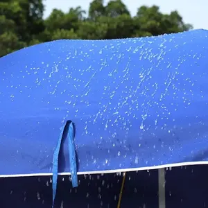 Guarda-chuva branco grande de 2m, guarda-chuva de praia, pesca ao ar livre, guarda-sol de pátio com logotipo impresso