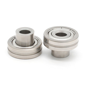 Roulements à billes à gorge profonde en gros, non standard, avec anneau intérieur surélevé, anneau extérieur rainuré, revêtement en caoutchouc pour bagages, roulements spéciaux - Product Image 4