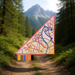 Sciarpa triangolare ricamata FulareS 60x135 cm, accessorio multifunzionale per il collo da donna per tutte le stagioni - Product Image 3