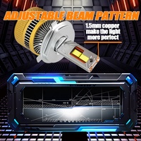 Lampu Mobil LED Chenlang CL180 H4 High Low Beam 50000LM 360W H8 H11 9007 H7 Lampu Mobil LED Canbus 5080 CSP Lampu Depan LED H4 Lampu Truk