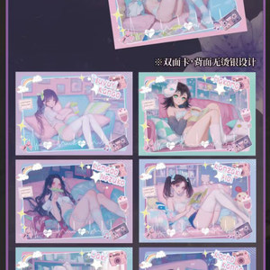 <span class=keywords><strong>Carte</strong></span> Collezionabili Anime Doujin Waifu Ruika Demoned Slayer, <span class=keywords><strong>Carte</strong></span> Grandi A5, Edizione Cento Scene Storie Fantasy, Castello Infinito - Product Image 4