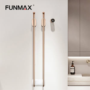 Sèche-serviettes électriques en cuivre chauffant pour salle de bain, couleur or, choix de couleurs, porte-serviettes pour usage domestique - Product Image 3