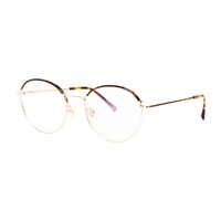 Gafas Ópticas JNLOO Modelo 0004 con Montura Metálica Delgada de Aro Completo, Diseño Geométrico, Moderno, Versátil e Innovador