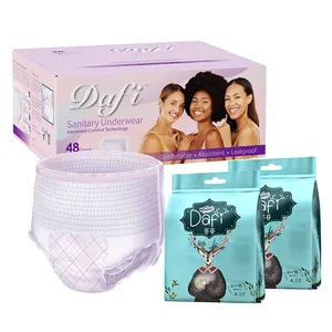Dafi Unscented Cover in cotone organico traspirante anione maternità assorbenti pantaloni