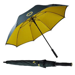 Ombrelli da Golf di Marca Neri e Gialli con Doppio Strato - Product Image 1