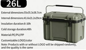 Nevera Portátil Aislada para Exteriores, Caja de Almacenamiento para Camping, Auto, Pesca, Conservación de Alimentos, Aislamiento Térmico - Product Image 4