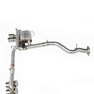 Système d'échappement Catback de haute qualité pour BMW 135i 3.0T (N54) E81E82E87E88 2007-2012 en acier inoxydable avec silencieux Valvetronic - Product Image 2