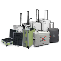 Amplificateur de puissance 3u, boîte de Tour Audio, châssis en Aluminium, caisse de vol avec roues pour équipement électronique