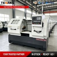 Torno CNC Horizontal Multifunción de Alta Precisión CK6136, Bancada Plana, Control GSK, Husillo Único, Trabajo Mediano, con Función de Fresado