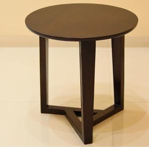 Mesa de comedor de estilo europeo y mesa de centro para muebles de comedor muebles para el hogar Mesa sólida moderna de madera redonda - Product Image 1