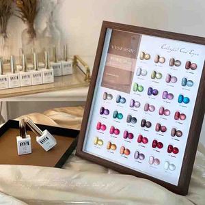 ชุดยาทาเล็บเจลตาแมว 36 สี แบบลอกออกได้ ใช้กับยูวีและแอลอีดี พร้อมการ์ดสีเคลือบเงา แม่เหล็กสำหรับทำเล็บ ขายส่งสำหรับร้านทำเล็บ - Product Image 4