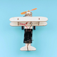 Kits scientifiques pour enfants bricolage éducatif 5 en 1 Kit de télécommande expériences scientifiques jouets à tige pour enfants apprendre voiture Robot mensuel