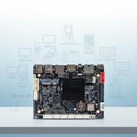 Mini PC Android Rockchip RK3399 Hexa Core 128 Go de RAM DDR avec WiFi LTE 4G RS232 pour lecteur d'affichage, écran tactile, moniteur, nouveau